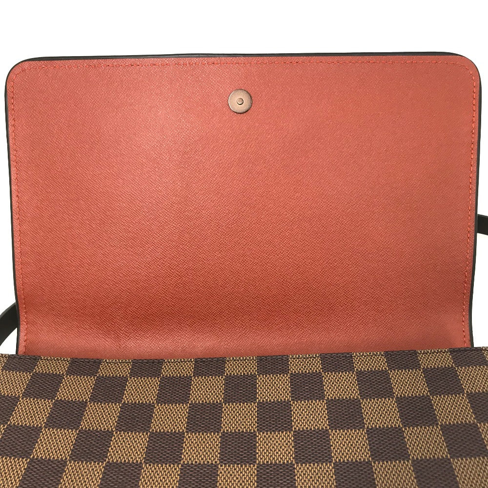 LOUIS VUITTON N51160 ダミエ トライベッカ・ロン ショートストラップ 肩掛け ショルダーバッグ ダミエキャンバス レディース エベヌ ブラウン