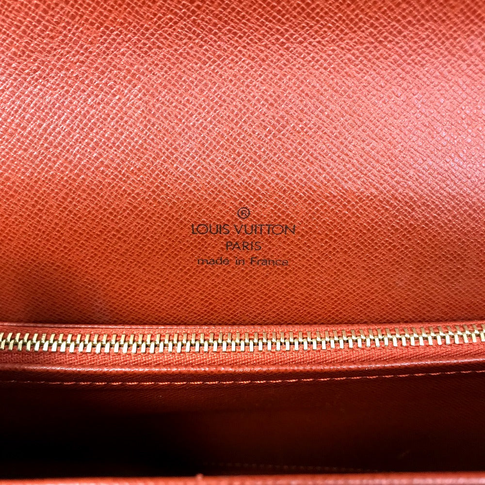 LOUIS VUITTON N51160 ダミエ トライベッカ・ロン ショートストラップ 肩掛け ショルダーバッグ ダミエキャンバス レディース エベヌ ブラウン