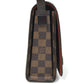 LOUIS VUITTON N51160 ダミエ トライベッカ・ロン ショートストラップ 肩掛け ショルダーバッグ ダミエキャンバス レディース エベヌ ブラウン