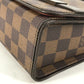 LOUIS VUITTON N51160 ダミエ トライベッカ・ロン ショートストラップ 肩掛け ショルダーバッグ ダミエキャンバス レディース エベヌ ブラウン