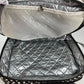 CHANEL チェック CC ココマーク カバン 肩掛け ハンドバッグ ショルダーバッグ キャンバス レディース ホワイト