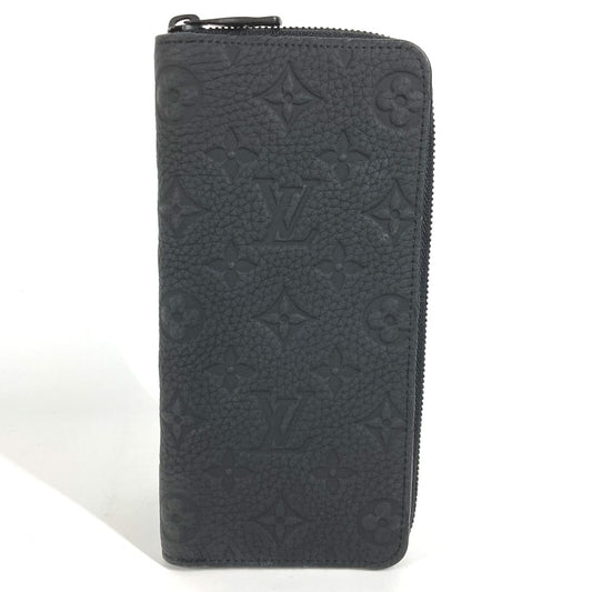 LOUIS VUITTON M69047 モノグラム ジッピーウォレット・ヴェルティカル ラウンドファスナー 長財布 トリヨンクレマンス メンズ ノワール ブラック