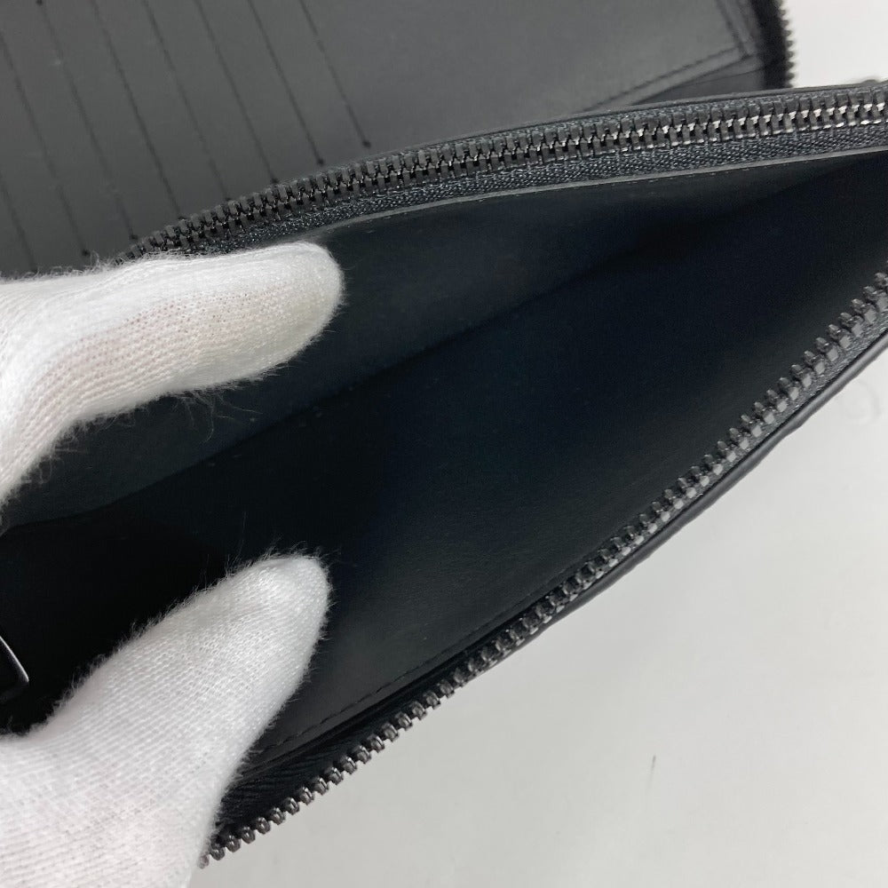 LOUIS VUITTON M69047 モノグラム ジッピーウォレット・ヴェルティカル ラウンドファスナー 長財布 トリヨンクレマンス メンズ ノワール ブラック