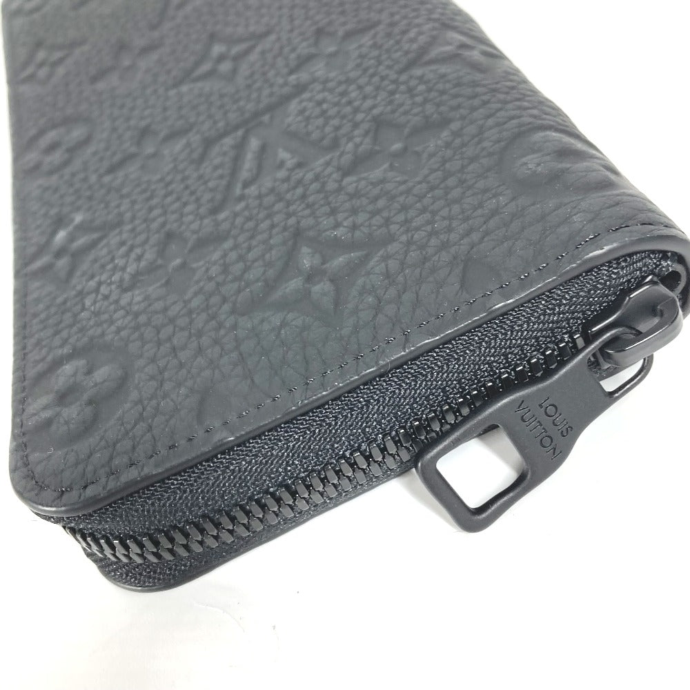 LOUIS VUITTON M69047 モノグラム ジッピーウォレット・ヴェルティカル ラウンドファスナー 長財布 トリヨンクレマンス メンズ ノワール ブラック