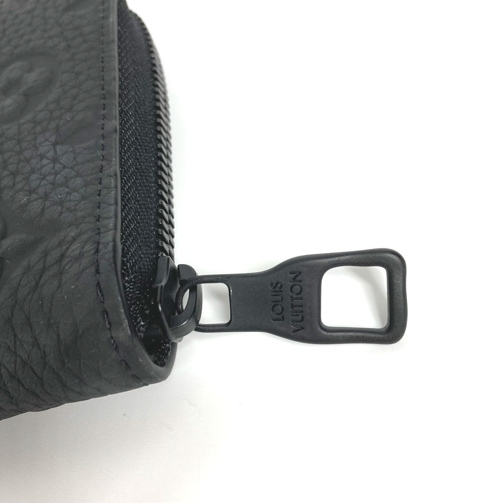 LOUIS VUITTON M69047 モノグラム ジッピーウォレット・ヴェルティカル ラウンドファスナー 長財布 トリヨンクレマンス メンズ ノワール ブラック