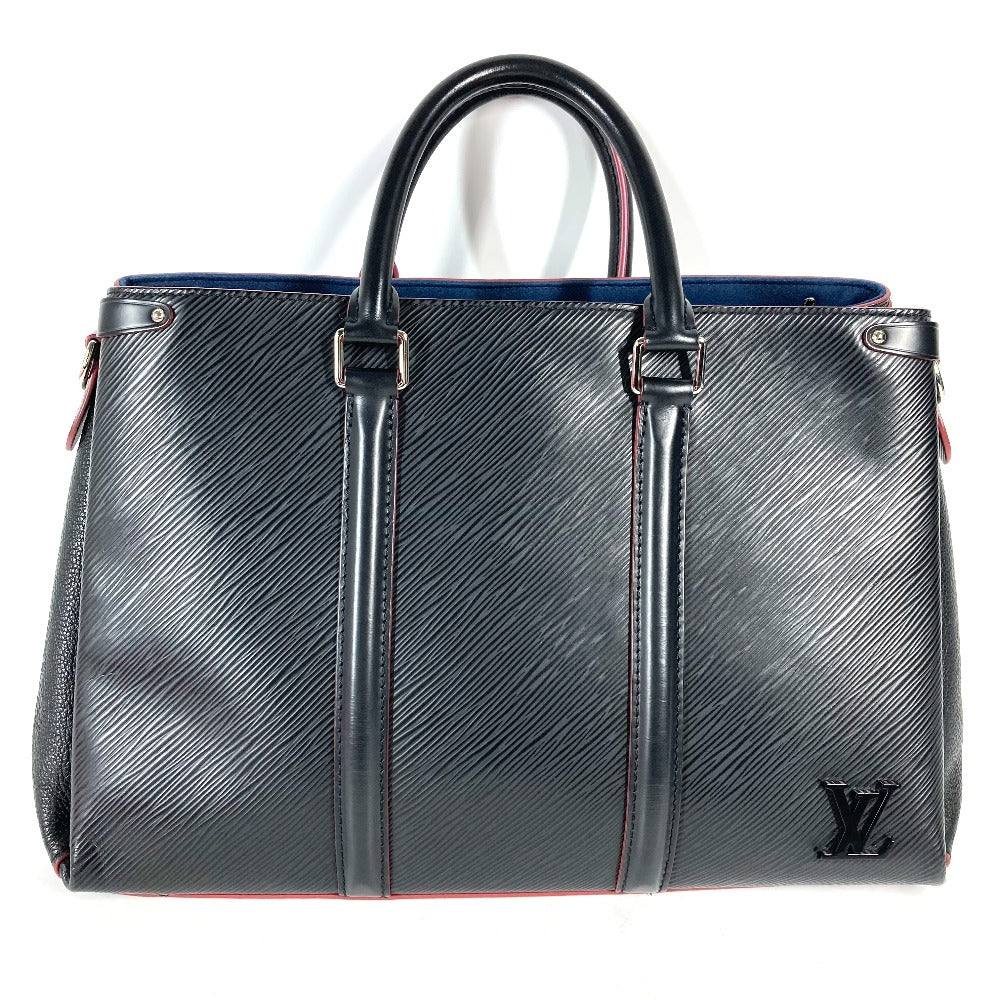 LOUIS VUITTON M55610 エピ スフロNV MM トートバッグ カバン バイカラー 肩掛け ショルダーバッグ ハンドバッグ エピレザー レディース ノワール ブラック