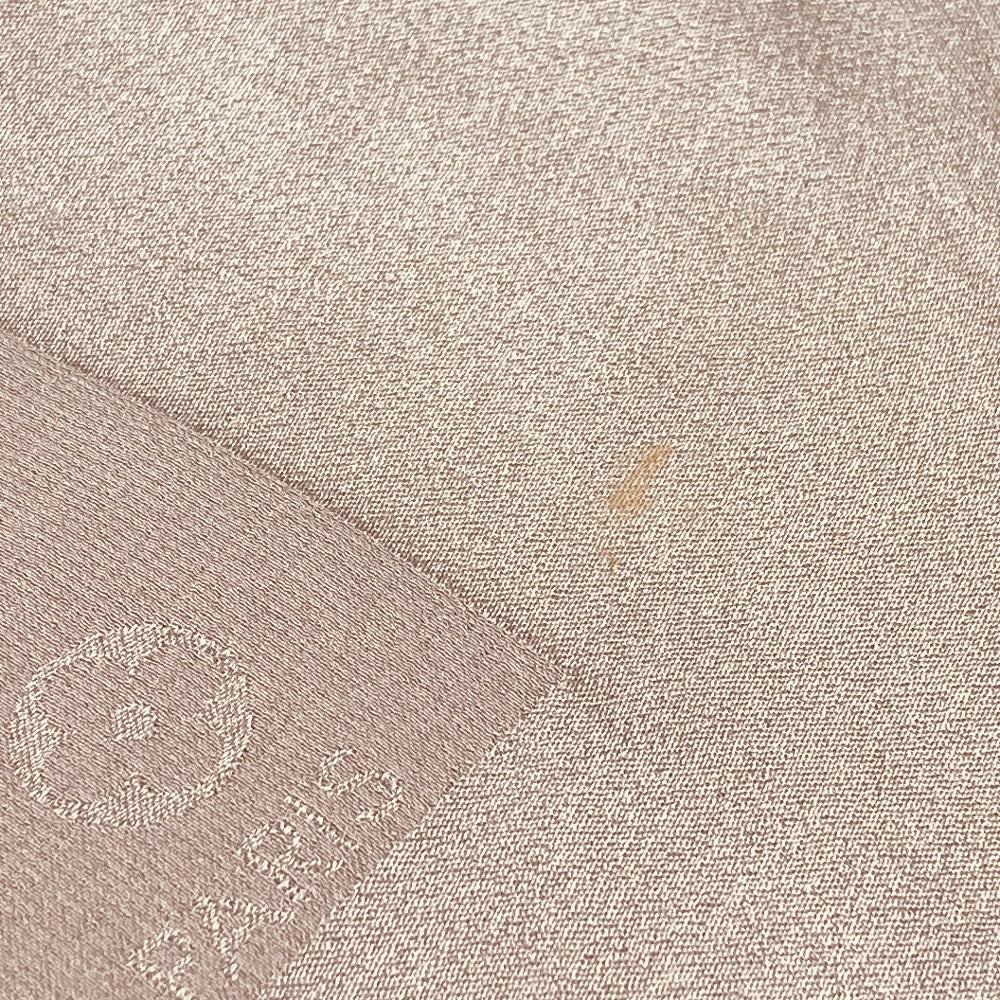 LOUIS VUITTON Monogram Silk Shawl/Scarf, Light Purple, Women's