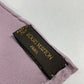 LOUIS VUITTON Monogram Silk Shawl/Scarf, Light Purple, Women's