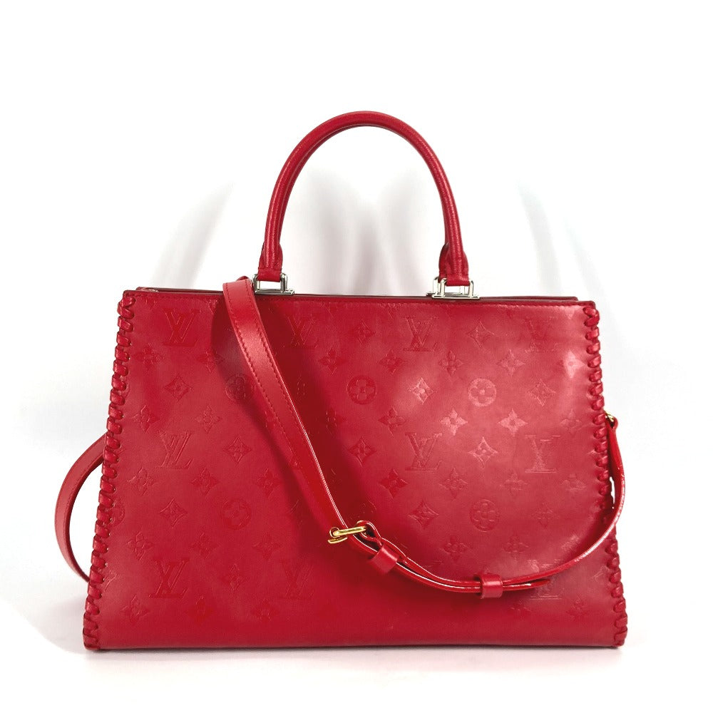 LOUIS VUITTON M54146 モノグラム ヴェリージップ トート 2WAY ハンドバッグ トートバッグ 斜め掛け ショルダーバッグ レザー レディース ルビー レッド