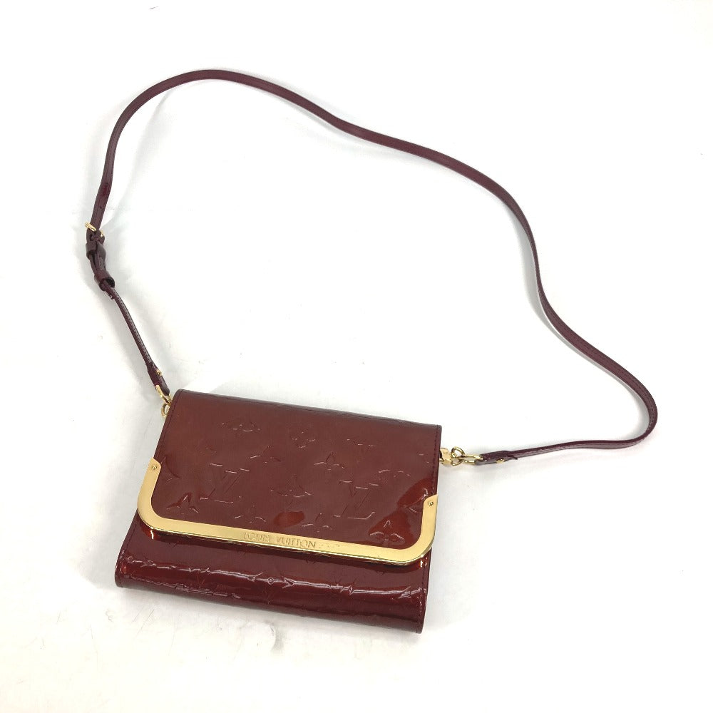 LOUIS VUITTON M91547 モノグラムヴェルニ ロスモアPM 2WAYバッグ ショルダーバッグ カバン クラッチバッグ モノグラムヴェルニ レディース ルージュフォーヴィスト パープル