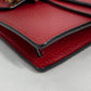 GUCCI 476432 2WAY バッグ ポーチ クラッチバッグ ディオニュソス ラインストーン チェーン 斜め掛け ショルダーバッグ レザー レディース レッド