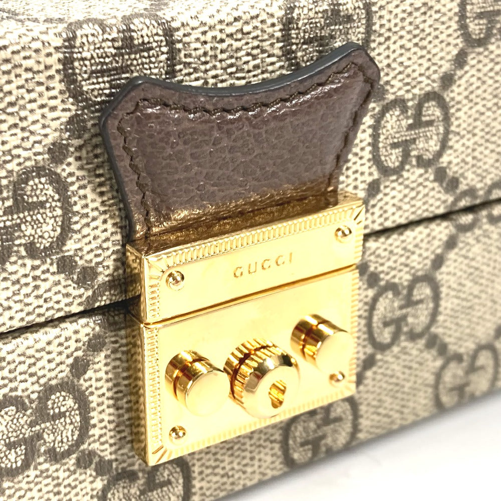 GUCCI 675969 GGスプリーム ケース アップルウォッチ Padlock Case for Apple Watch カバン バニティバッグ ハンドバッグ GGスプリームキャンバス レディース ベージュ