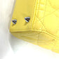 Dior M0532PCAL レディディオール LADYDIOR My ABCDior 2WAY ハンドバッグ スター ショルダーバッグ ハンドバッグ ラムスキン レディース イエロー