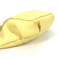 CHANEL A57832 Chain Belt Bag, Waist Pouch, CC Coco Mark, Crossbody Quilted Matelasse Lambskin, Yellow, Women's