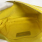 CHANEL A57832 Chain Belt Bag, Waist Pouch, CC Coco Mark, Crossbody Quilted Matelasse Lambskin, Yellow, Women's