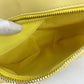 CHANEL A57832 Chain Belt Bag, Waist Pouch, CC Coco Mark, Crossbody Quilted Matelasse Lambskin, Yellow, Women's