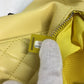 CHANEL A57832 Chain Belt Bag, Waist Pouch, CC Coco Mark, Crossbody Quilted Matelasse Lambskin, Yellow, Women's