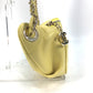 CHANEL A57832 Chain Belt Bag, Waist Pouch, CC Coco Mark, Crossbody Quilted Matelasse Lambskin, Yellow, Women's