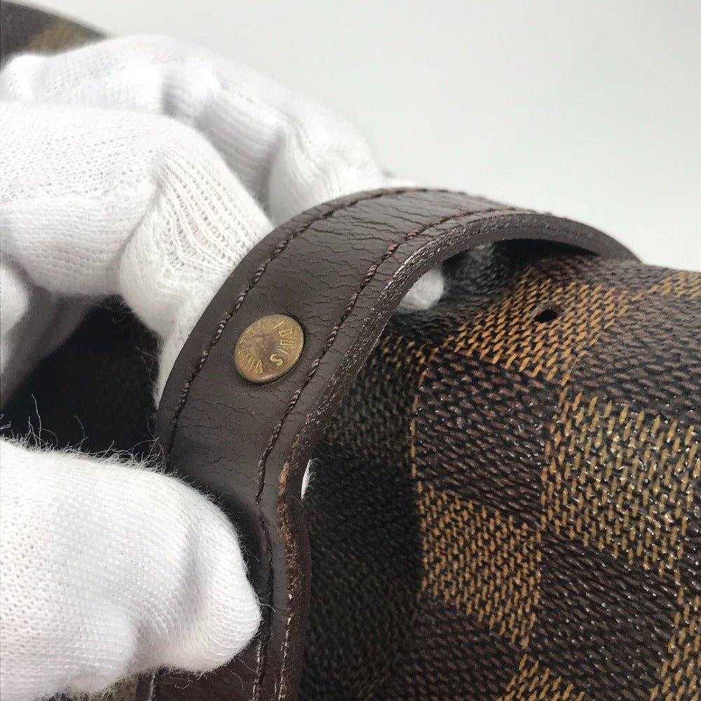 LOUIS VUITTON N48081 ダミエ ソミュール30 斜め掛け カバン バッグ ショルダーバッグ ダミエキャンバス レディース エベヌ ブラウン