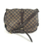 LOUIS VUITTON N48081 ダミエ ソミュール30 斜め掛け カバン バッグ ショルダーバッグ ダミエキャンバス レディース エベヌ ブラウン