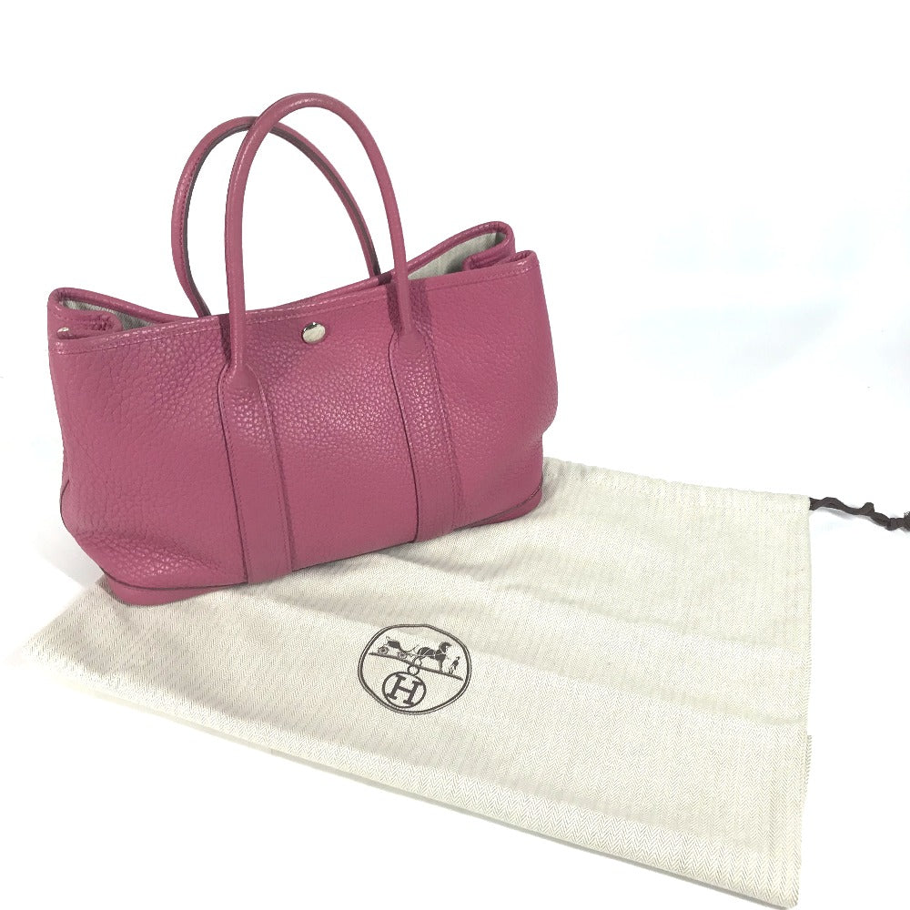 HERMES カバン ガーデンパーティTPM ガーデンパーティ TPM カバン ハンドバッグ トートバッグ ネゴンダ レディース トスカ パープル系