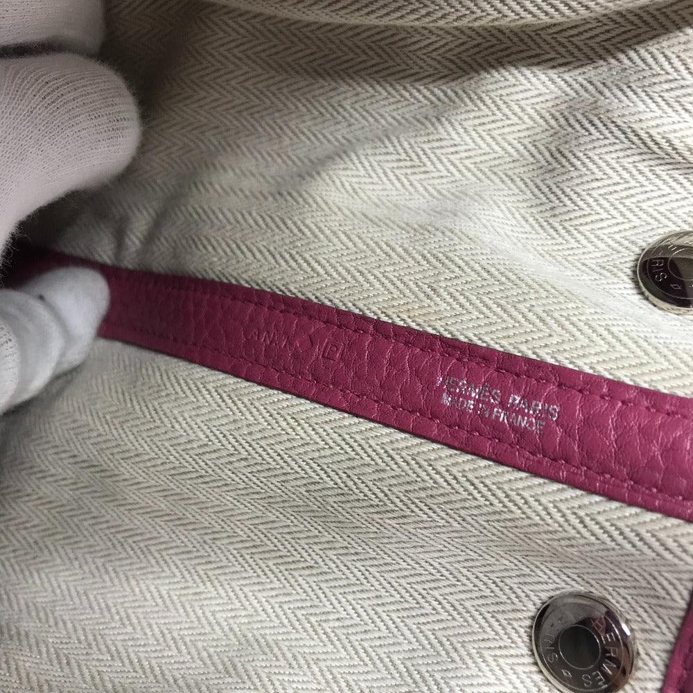 HERMES カバン ガーデンパーティTPM ガーデンパーティ TPM カバン ハンドバッグ トートバッグ ネゴンダ レディース トスカ パープル系