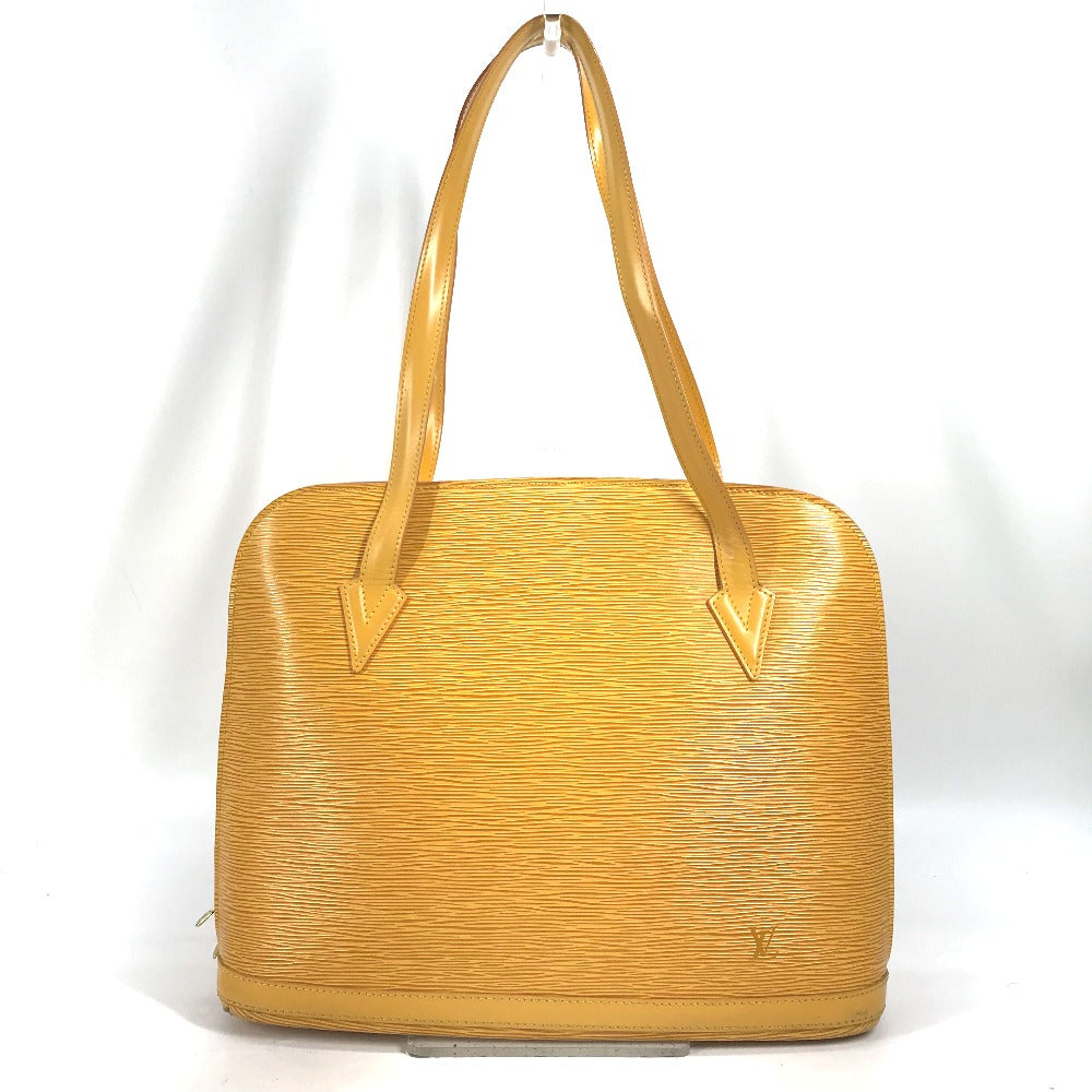 LOUIS VUITTON M52289 エピ リュサック 肩掛け ショルダーバッグ エピレザー レディース タッシリイエロー イエロー