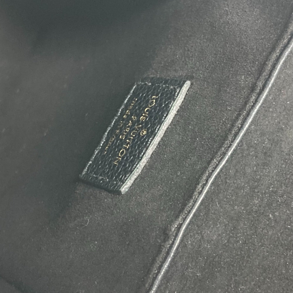 LOUIS VUITTON M80596 モノグラムアンプラント タイニー バックパック カバン リュックサック モノグラムアンプラントレザー レディース ノワール ブラック