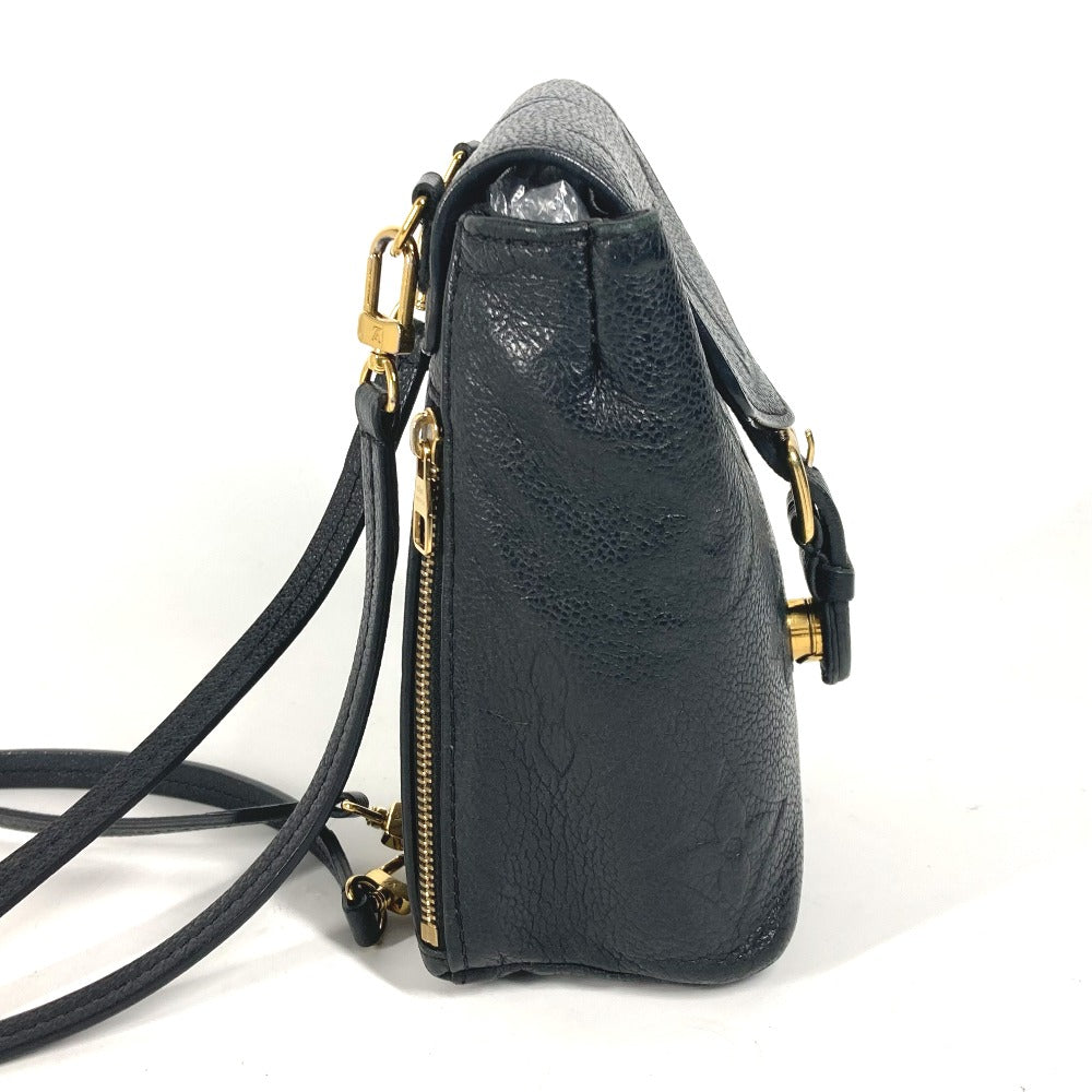 LOUIS VUITTON M80596 モノグラムアンプラント タイニー バックパック カバン リュックサック モノグラムアンプラントレザー レディース ノワール ブラック