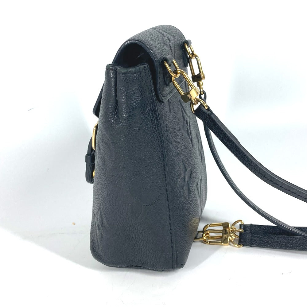 LOUIS VUITTON M80596 モノグラムアンプラント タイニー バックパック カバン リュックサック モノグラムアンプラントレザー レディース ノワール ブラック