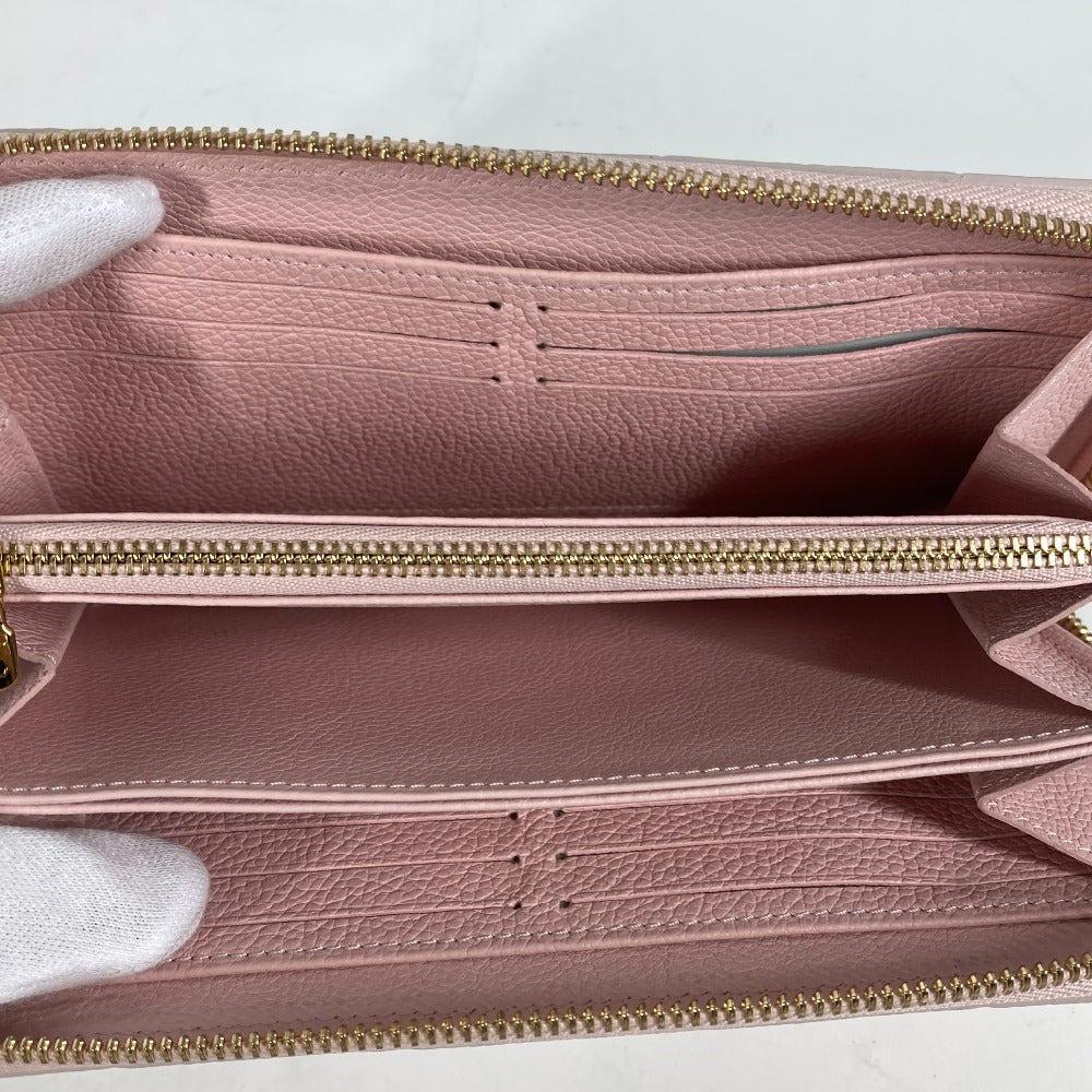 LOUIS VUITTON M81299 モノグラムアンプラント サマースターダスト ジッピーウォレット ラウンドファスナー 長財布 モノグラムアンプラントレザー レディース ピンク