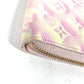 LOUIS VUITTON M81299 モノグラムアンプラント サマースターダスト ジッピーウォレット ラウンドファスナー 長財布 モノグラムアンプラントレザー レディース ピンク