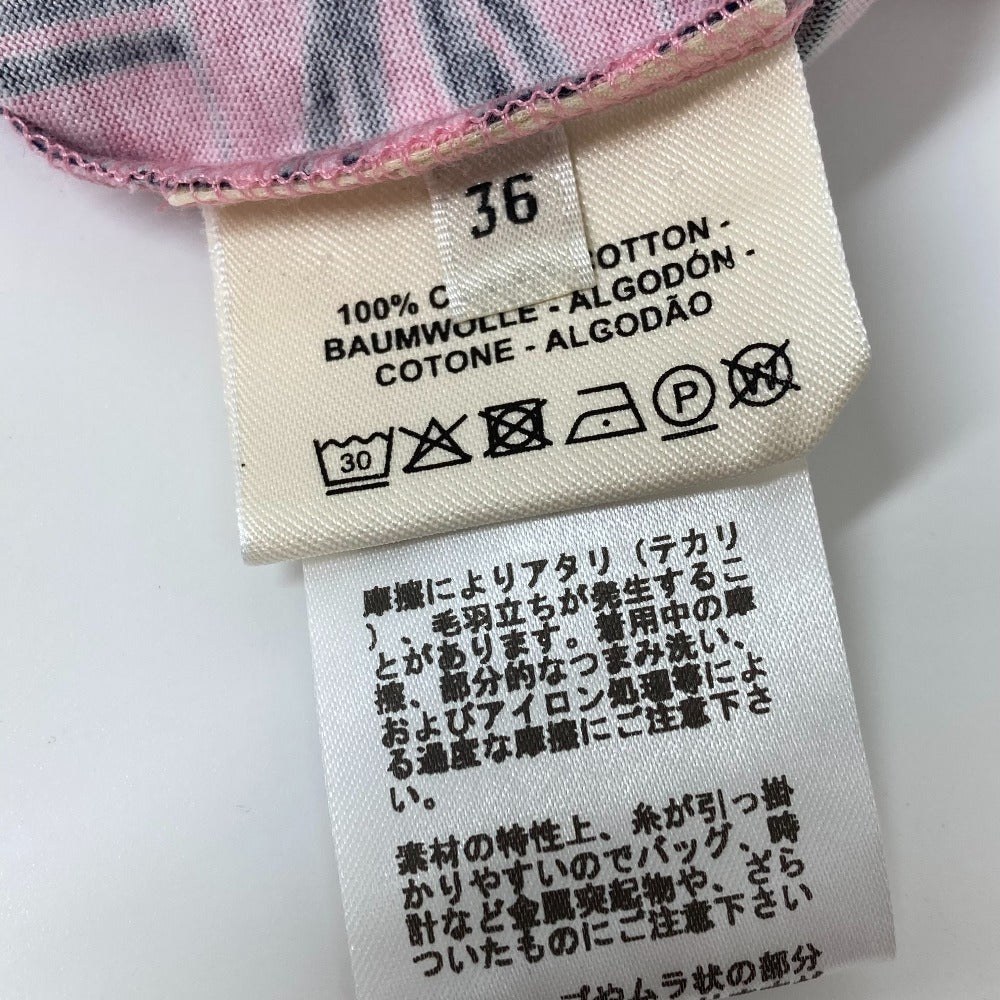 HERMES アパレル 半袖 ブライズ ド ガラ アン デソルドレ アパレル トップス 半袖Ｔシャツ コットン レディース ピンク