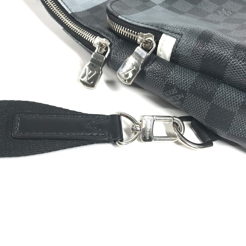LOUIS VUITTON N40403 ダミエグラフィットジャイアント アヴェニュー・スリングバック カバン クロス ショルダーバッグ ボディバッグ キャンバス メンズ ブラック