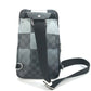 LOUIS VUITTON N40403 ダミエグラフィットジャイアント アヴェニュー・スリングバック カバン クロス ショルダーバッグ ボディバッグ キャンバス メンズ ブラック