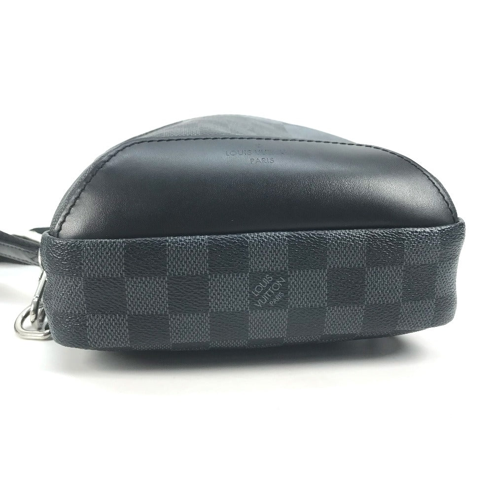 LOUIS VUITTON N40403 ダミエグラフィットジャイアント アヴェニュー・スリングバック カバン クロス ショルダーバッグ ボディバッグ キャンバス メンズ ブラック