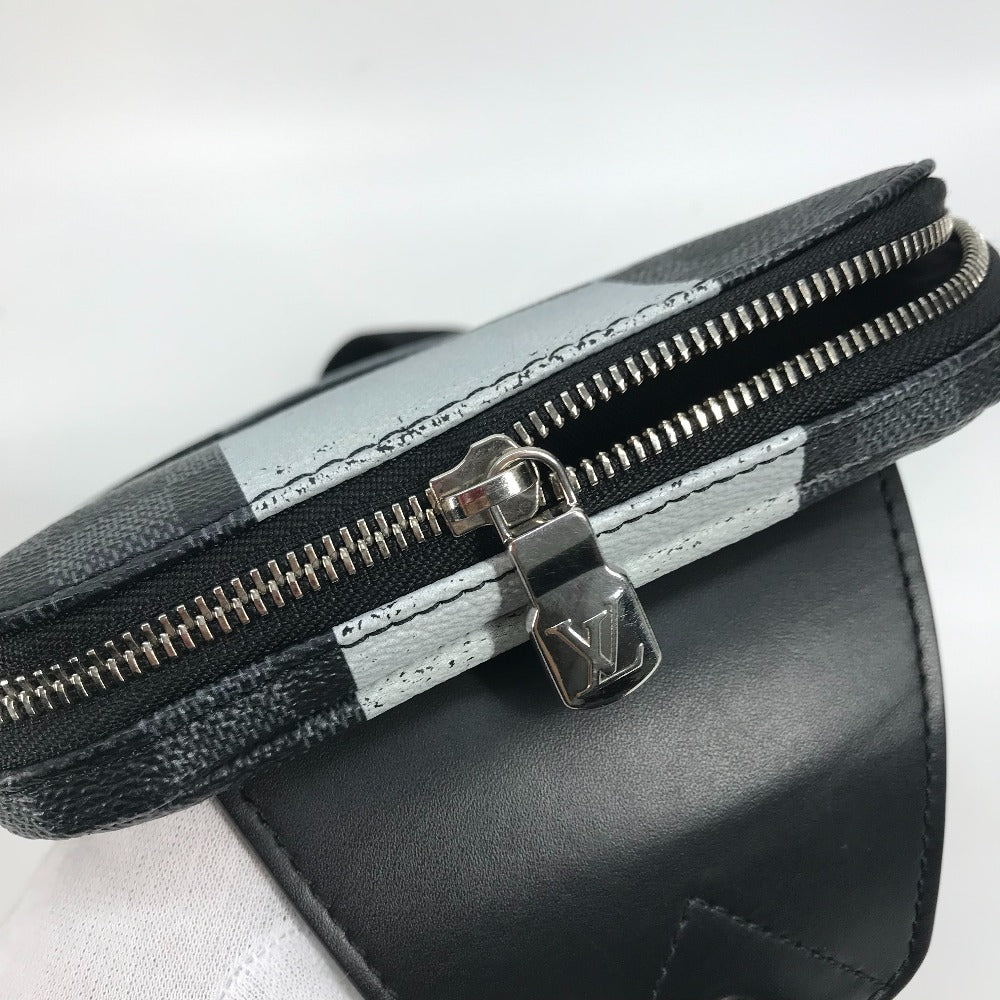 LOUIS VUITTON N40403 ダミエグラフィットジャイアント アヴェニュー・スリングバック カバン クロス ショルダーバッグ ボディバッグ キャンバス メンズ ブラック