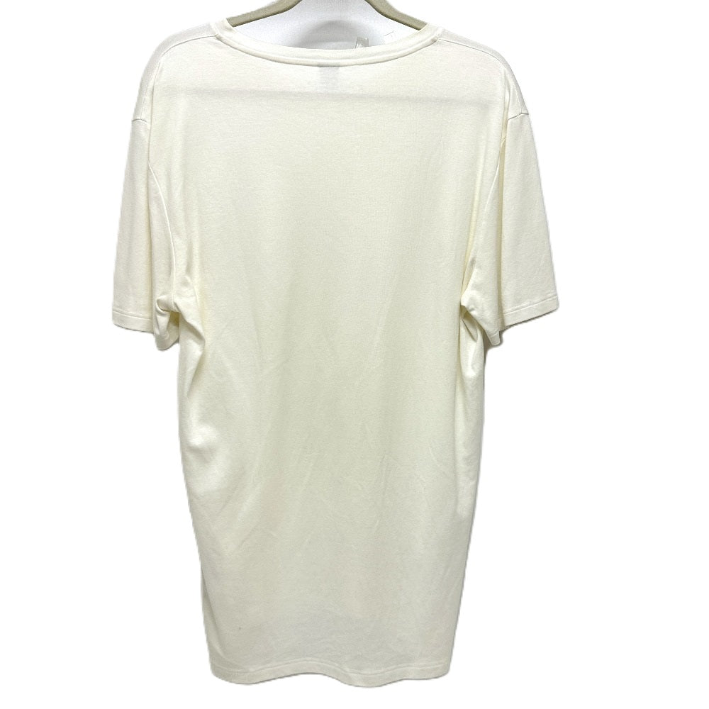 Berluti オールオーバー 刺繍スクリット Tシャツ アパレル トップス 半袖Ｔシャツ コットン メンズ ホワイト