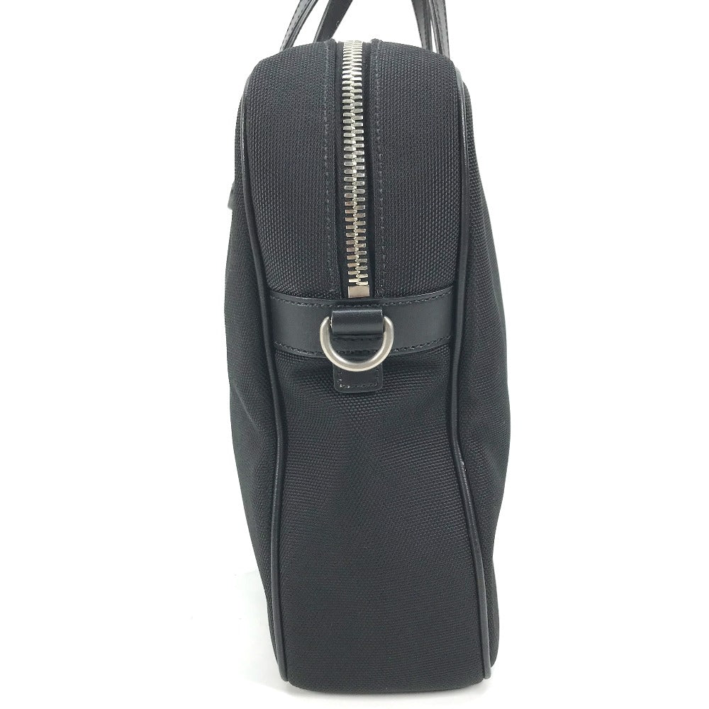 GUCCI 630922 シェリーライン ビジネスバッグ カバン ハンドバッグ ショルダーバッグ トートバッグ レザー/キャンバス レディース ブラック