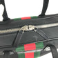 GUCCI 630922 シェリーライン ビジネスバッグ カバン ハンドバッグ ショルダーバッグ トートバッグ レザー/キャンバス レディース ブラック