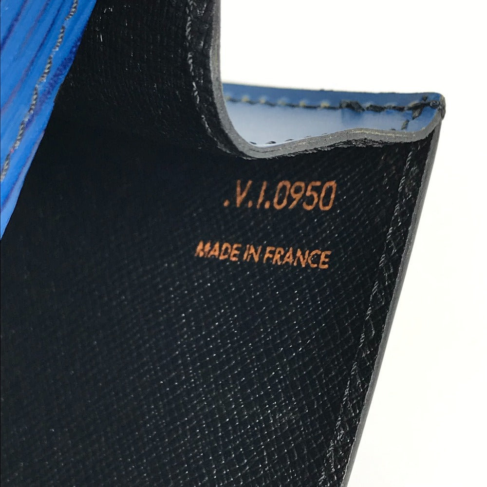 LOUIS VUITTON M52635 Epi Leather Art Deco Pouch/Clutch Bag in Toledo Blue