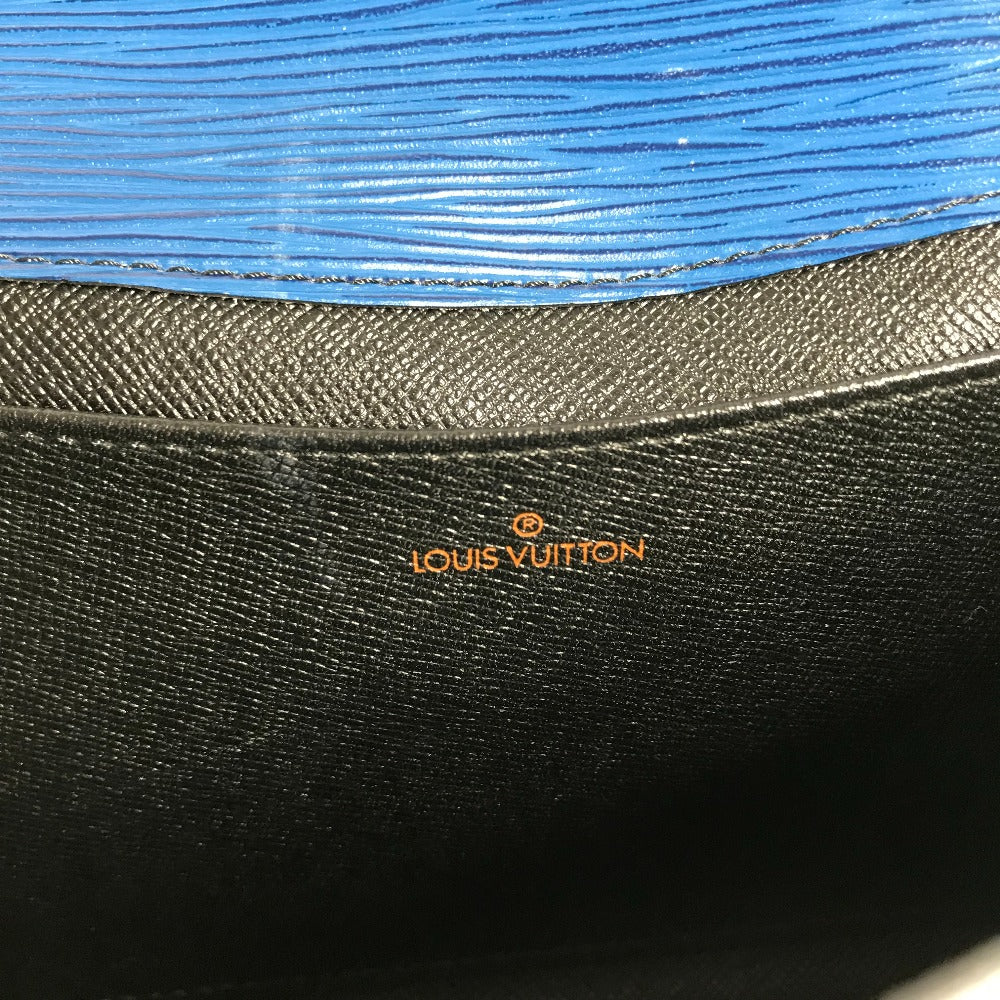 LOUIS VUITTON M52635 Epi Leather Art Deco Pouch/Clutch Bag in Toledo Blue