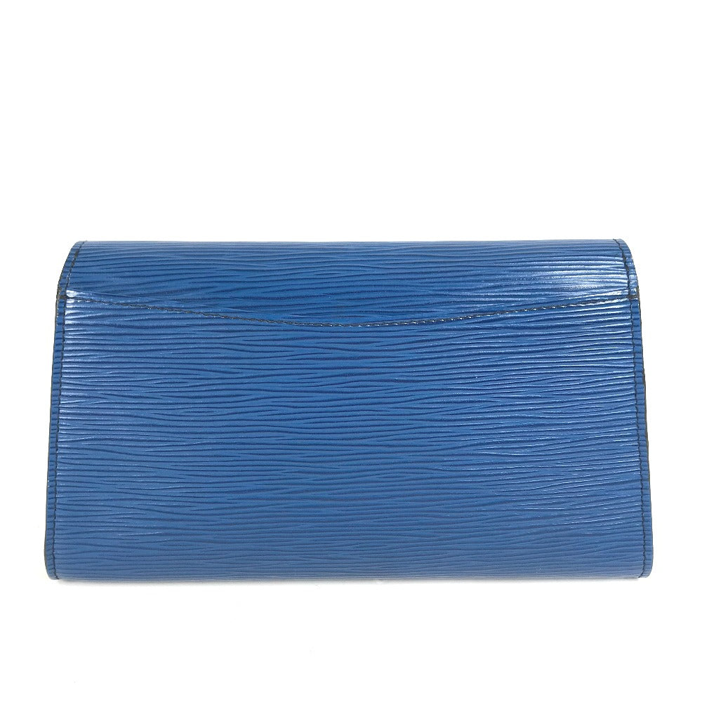LOUIS VUITTON M52635 Epi Leather Art Deco Pouch/Clutch Bag in Toledo Blue