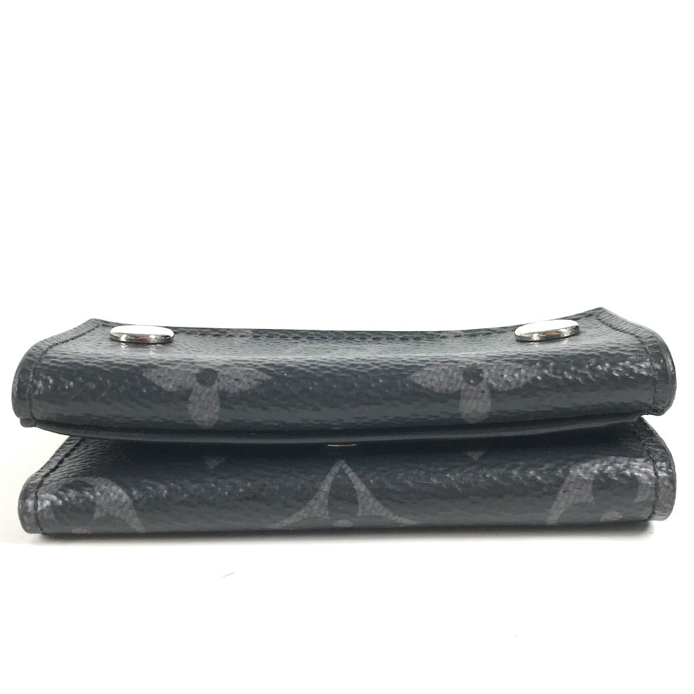 LOUIS VUITTON M67630 モノグラムエクリプス ディスカバリー コンパクト コンパクトウォレット 3つ折り財布 モノグラムエクリプスキャンバス メンズ ブラック