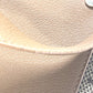 BVLGARI 801904 マキシロゴ ロゴマニア ショルダーバッグ カバン 肩掛け トートバッグ レザー/キャンバス レディース ベージュ