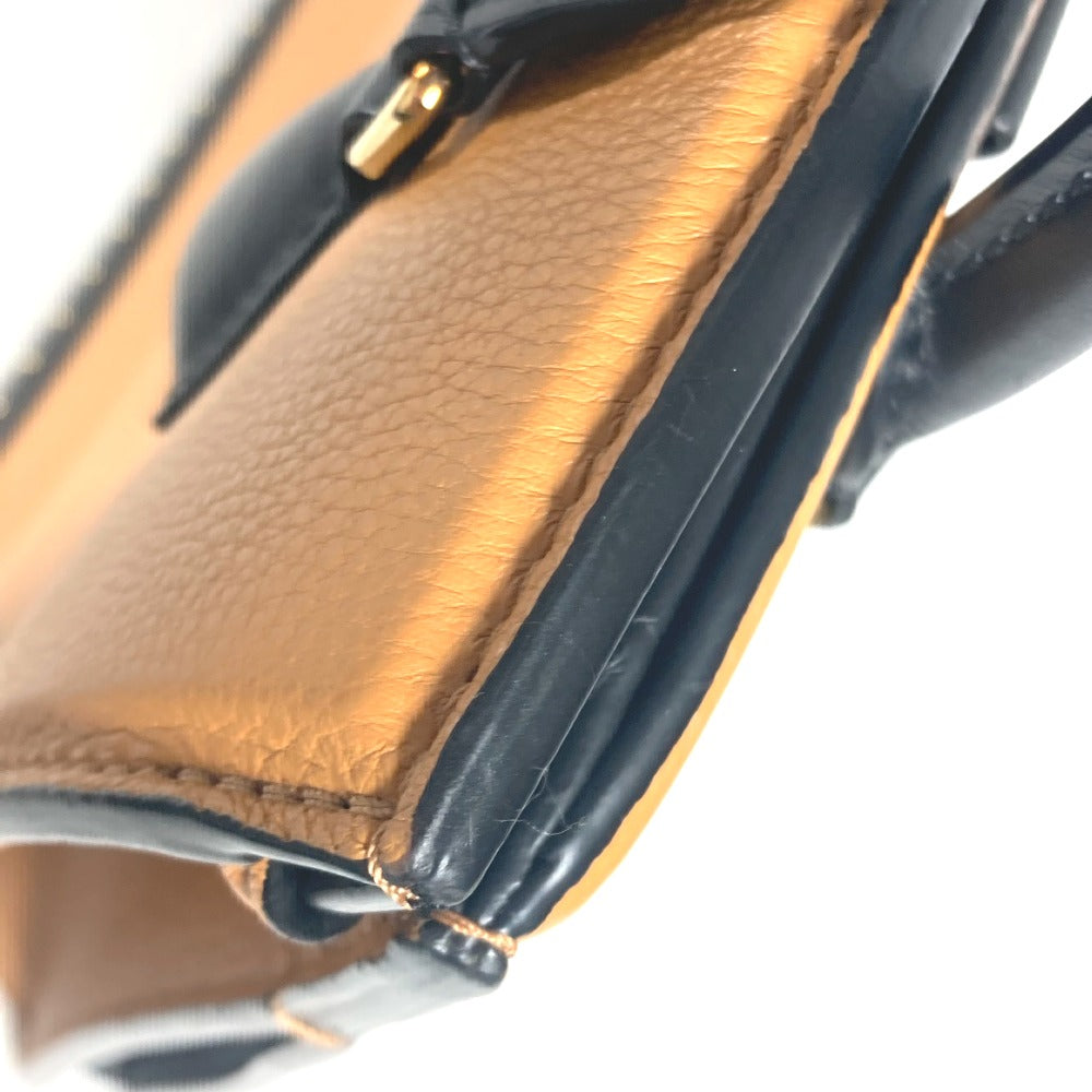 LOUIS VUITTON M51654 スタッズ バイカラー クール・マルリーPM カバン トートバッグ ハンドバッグ レザー レディース ベージュ