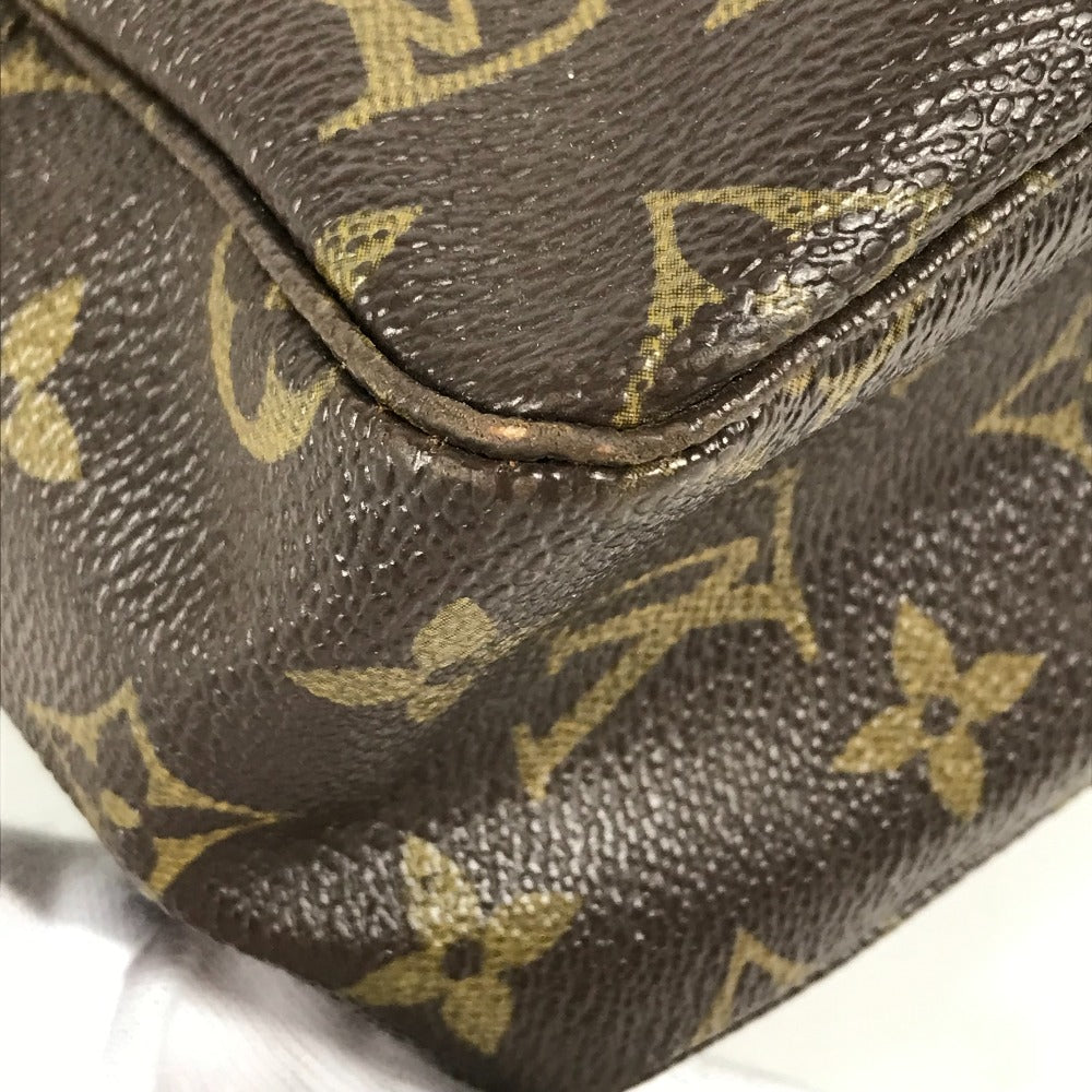 LOUIS VUITTON M47522 モノグラム トゥルーストワレット28 メイクポーチ 化粧ポーチ マルチポーチ 化粧ポーチ モノグラムキャンバス レディース ブラウン