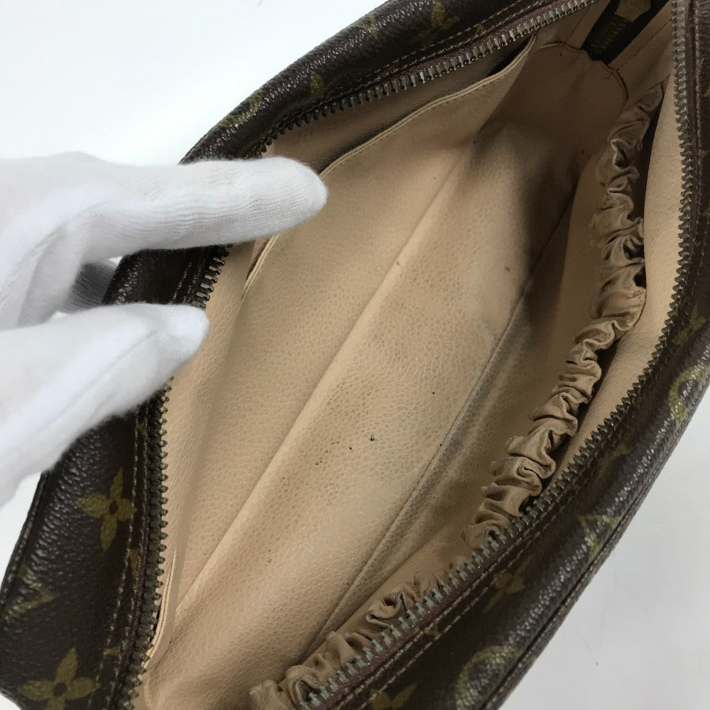LOUIS VUITTON M47522 モノグラム トゥルーストワレット28 メイクポーチ 化粧ポーチ マルチポーチ 化粧ポーチ モノグラムキャンバス レディース ブラウン