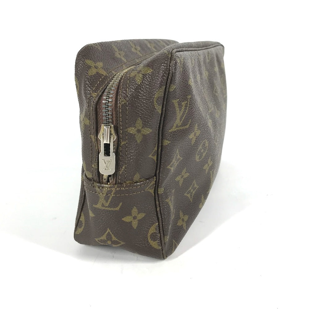 LOUIS VUITTON M47522 モノグラム トゥルーストワレット28 メイクポーチ 化粧ポーチ マルチポーチ 化粧ポーチ モノグラムキャンバス レディース ブラウン