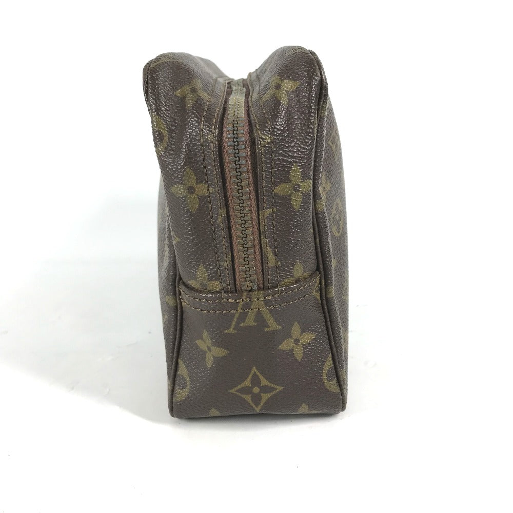 LOUIS VUITTON M47522 モノグラム トゥルーストワレット28 メイクポーチ 化粧ポーチ マルチポーチ 化粧ポーチ モノグラムキャンバス レディース ブラウン